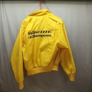 Vintage Bosch Motorsports Outerwear Jacket Coat "Dallas European" back. Size m